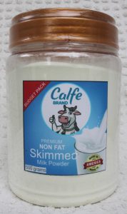 skimmed milk 500 grams